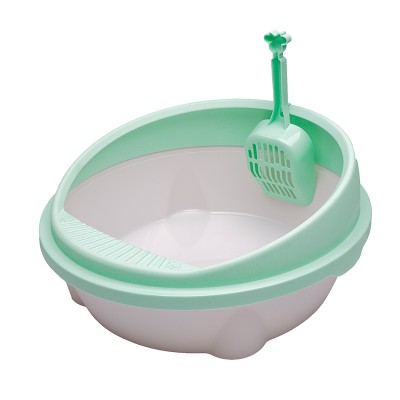 New Design Cat Toilet Plastic Cat Sand Box , Cat Toilet , Cat Litter Box