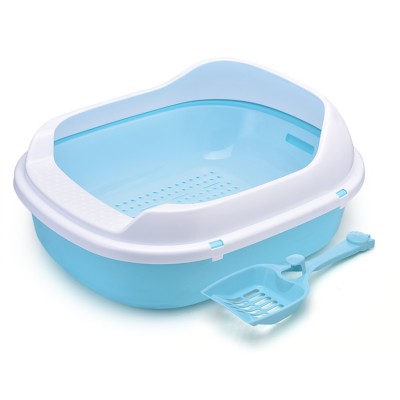 Wholesale Plastic Double-Deck Cat Litter Box Toilet