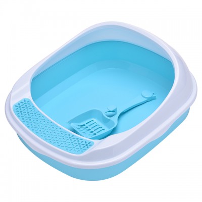 Amazon Hot Selling Plastic Cat Litter Box, Wholesale Cat Toilet