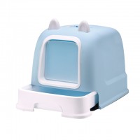 Wholesale Closed Plastic Lovely Portable Cat Training Toilet