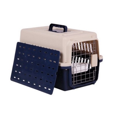 Ventilate Foldable Wholesale Pet Carrier Plastic Pet Cage