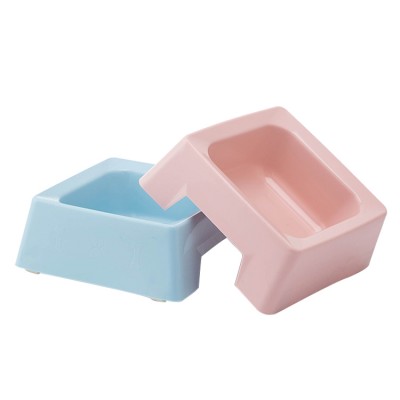 Wholesale New Colors Pet Dog Plastic Food Bowl